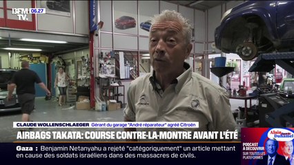 Embouteillages chez les garagistes: 2 millions d'airbags Takata doivent être remplacés