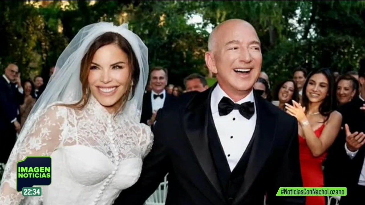 ¡La boda del siglo! Jeff Bezos, propietario de...