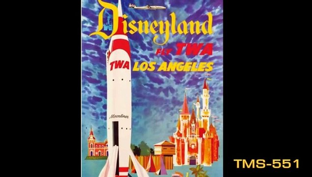 Moonliner Disneyland History TMS-551
