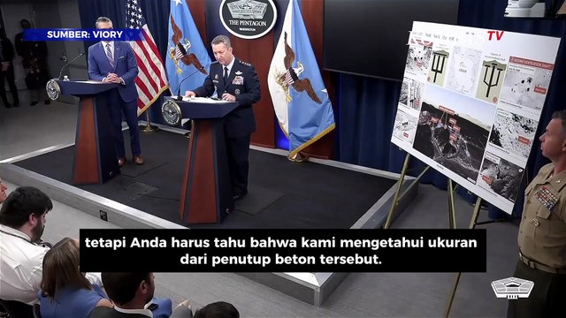 Amerika Tunjukkan Bom Penghancur Fasilitas Nuklir Iran di Fordow