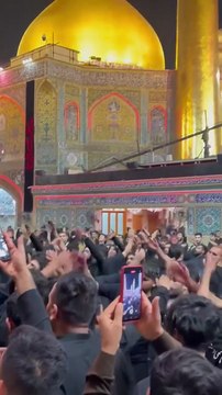 Imam Ali Shrine | Najaf Ashraf | Azadari Ka Silsila Karbala Tak روضہ امام علی نجف اشرف