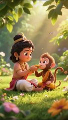 OMG😲 Little Krishna Feeding Food #krishna #shorts