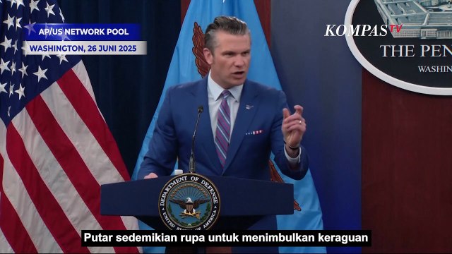 Menhan AS Ngamuk ke Wartawan usai Dituduh Gagal Hancurkan Situs Nuklir Iran