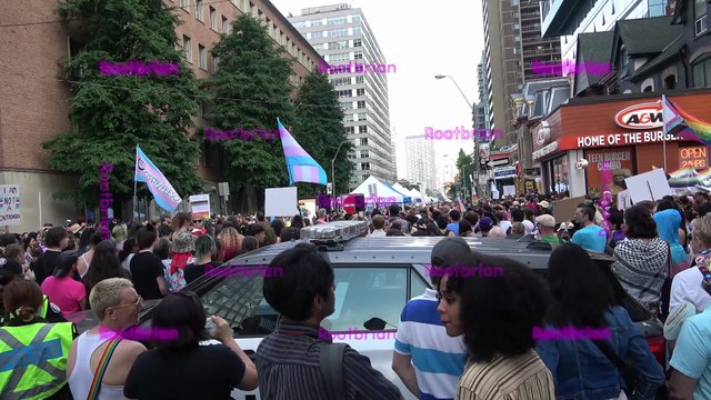 Pride Toronto 2025 - Trans Rally and March to/from church street festivities