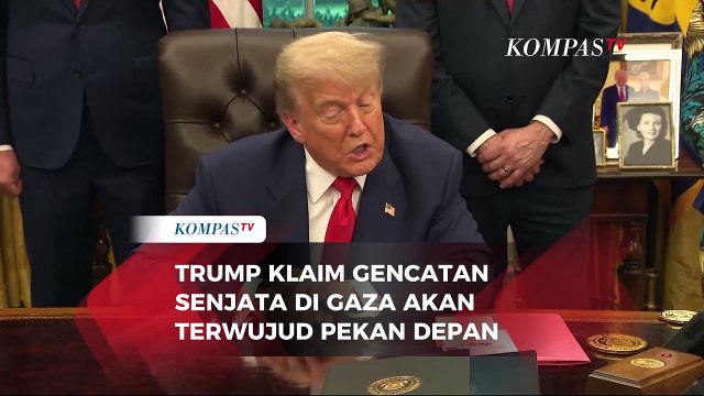 Trump Klaim Gencatan Senjata di Gaza Terlaksana Pekan Depan: Atas Dasar Kemanusiaan!