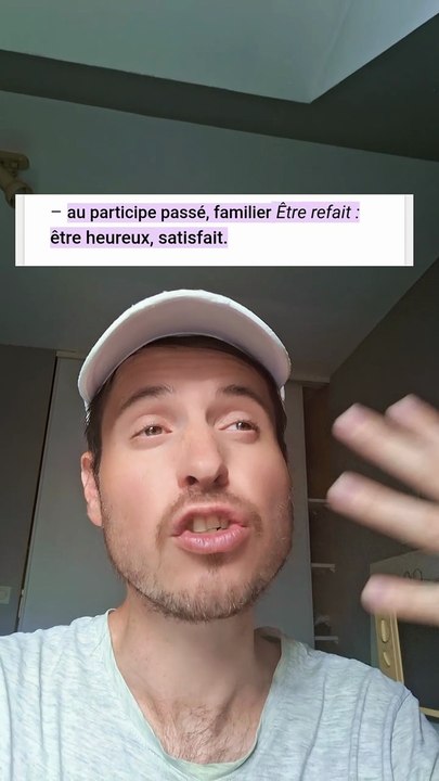 Je Suis Refait - En Anglais