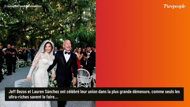 Jeff Bezos et Lauren Sanchez sont mariés ! Photo de la cérémonie à Venise, l'épouse du milliardaire dans une robe sirène d'une grande maison de couture