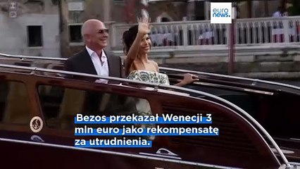 Jeff Bezos poślubia Lauren Sánchez podczas wystawnej ceremonii w Wenecji