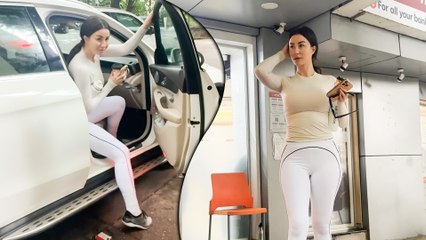 Giorgia Andriani The International Supermodel's Sizzling Sporty Look | Gym & Fitness | Mumbai