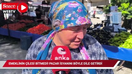 Emeklinin çilesi bitmedi! Pazar isyanını böyle dile getirdi