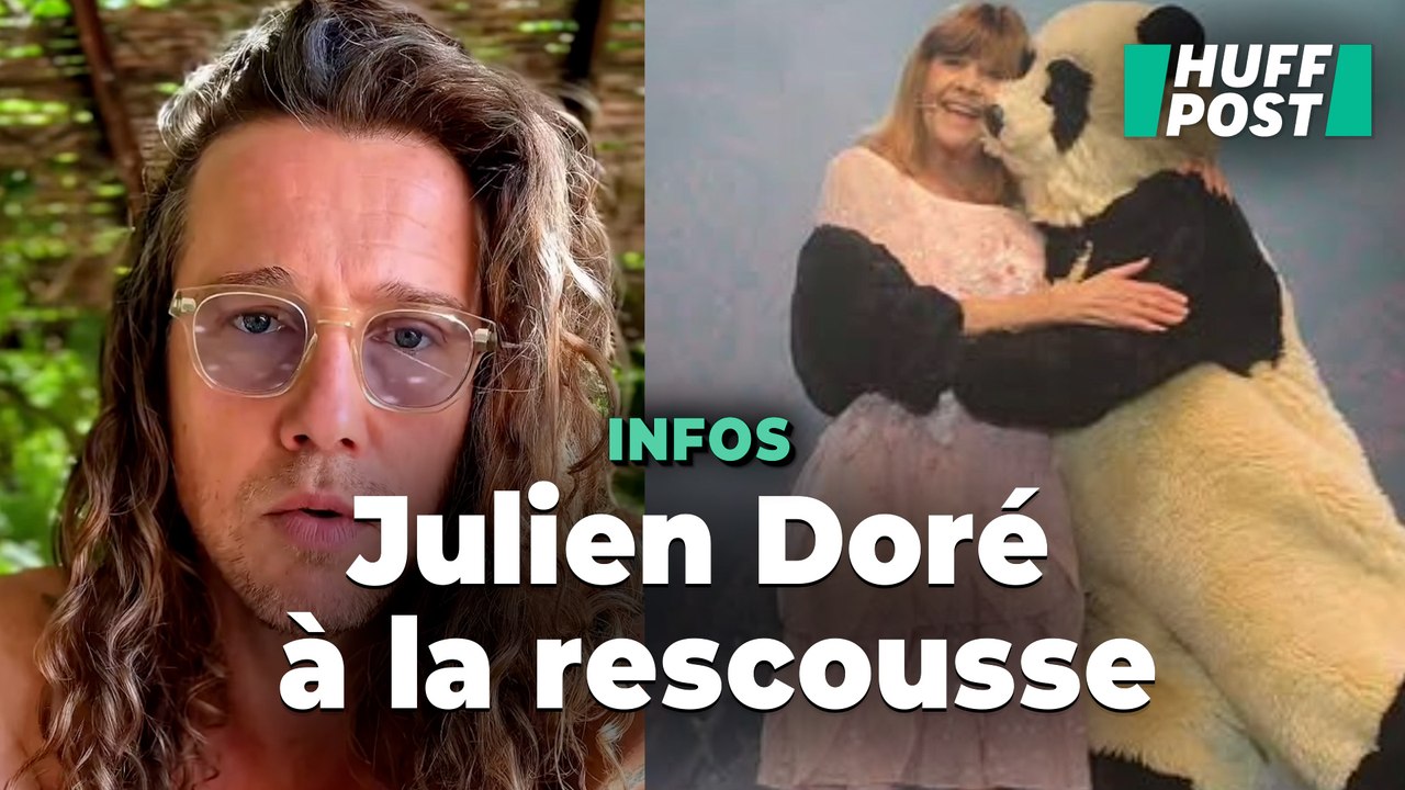 Julien Doré a eu une idée qui fait le bonheur de Chantal Goya et son histoire de costume de panda