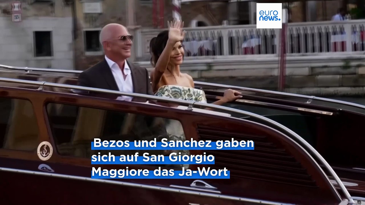 Top oder Flop? Hochzeit von Jeff Bezos und Lauren Sánchez in Venedig als Event der Superlative