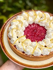 Tarte Citron Framboise Facile 🍋 | Recette Fraîche et Acidulée avec Chantilly Mascarpone