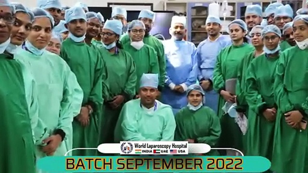 Fellowship in Laparoscopy Batch September 2022
