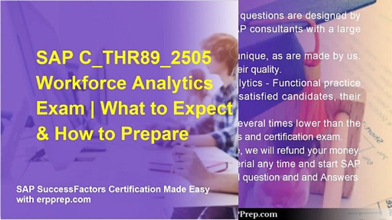 SAP C_THR89_2505 Workforce Analytics Exam | What to Expect & How to Prepare