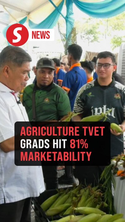 Agriculture TVET graduates' marketability rate at 81.23%, says Mat Sabu