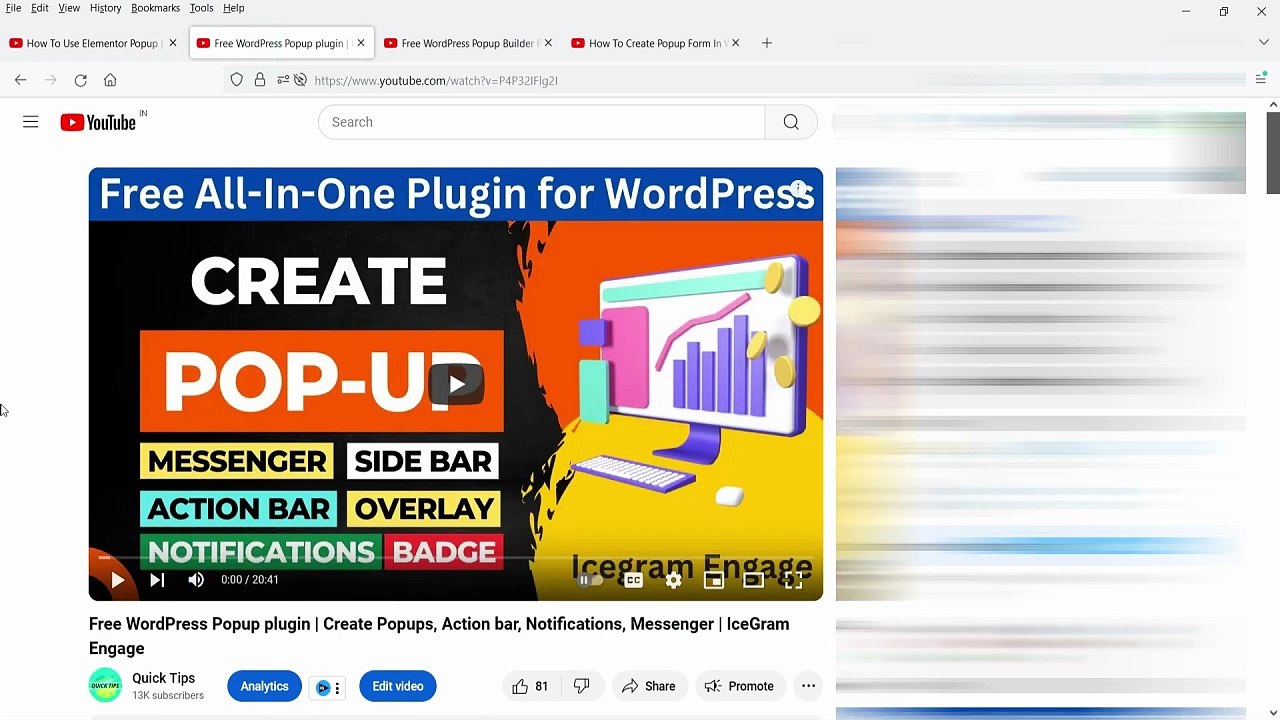 Free WordPress Popup Maker Plugin Tutorial - How To Create Popups In WordPress