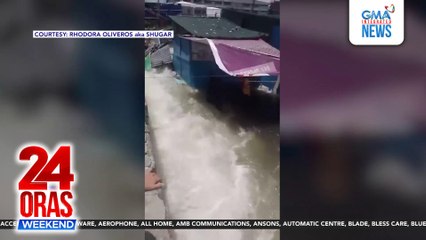 Ilang bahay sa Brgy. San Jose, Navotas, binaha dahil sa bumigay na dike | 24 Oras Weekend