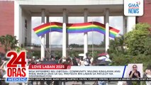 Mga miyembro ng LGBTQIA+ community, muling kinulayan ang Pride March 2025 SA QC; protesta rin laban sa patuloy na diskriminasyon | 24 Oras Weekend