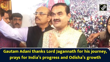 Gautam Adani thanks Lord Jagannath for his journey, prays for India’s progress and Odisha’s growth
