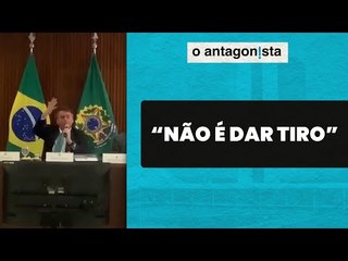 "Quero que todo ministro fale o que eu vou falar aqui”, diz Jair Bolsonaro