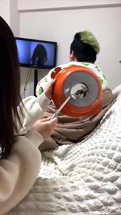 I Tried To Scare Someone While Watching A Horror Movie