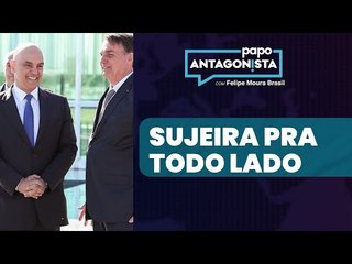 Bolsonaro tenta se limpar na parcialidade de Moraes