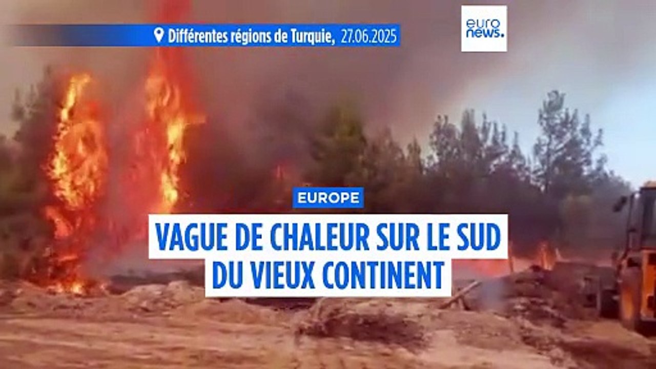 Vague de chaleur sur le sud du Vieux continent - Vidéo Dailymotion
