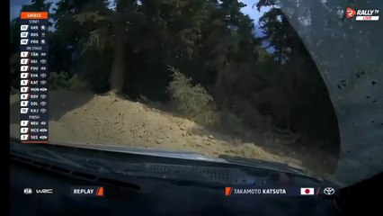 WRC 2025 Greece SS11 Katsuta Off