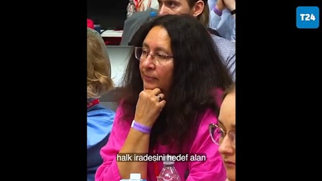 Özgür Özel'in Almanca konuşması ayakta alkışlandı: Asla vazgeçmeyeceğiz; ya hep beraber, ya hiçbirimiz!