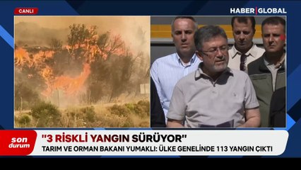 Bilecik, Balıkesir, Manisa ve Kahramanmaraş'ta orman yangınlarıyla mücadele sürüyor