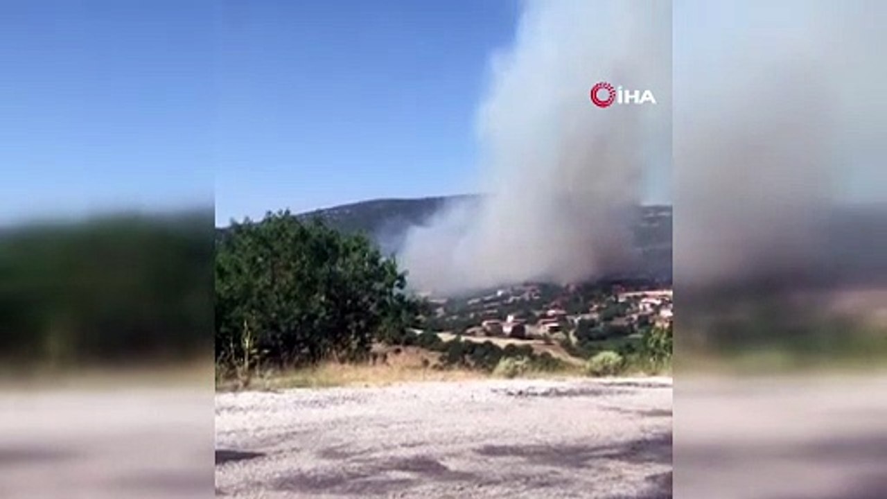Alevler Kepsut’u Sardı!