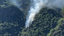 Incendio Monte Erto (Biasca -Switzerland)