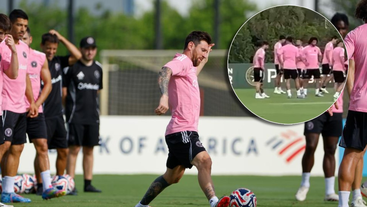 Los detalles del entrenamiento de Messi: risas con Luis Suárez y Jordi Alba listo para el PSG