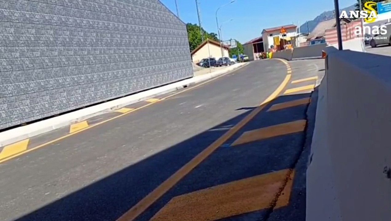 Riaperto il tunnel di Tenda, ecco i primi veicoli in transito