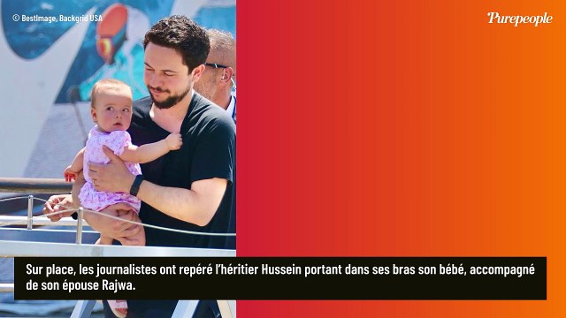 À peine arrivée à Venise pour le mariage de Jeff Bezos, Rania de Jordanie repart déjà avec son fils, sa belle-fille et leur bébé !