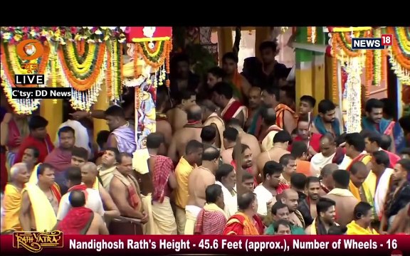 Rath Yatra 2025 Live From Puri Jagannath Dham | Rathyatra LIVE | Lord Jaganath Yatra 2025 | N18L