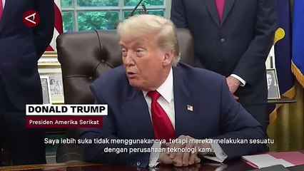 Donald Trump Murka, Umumkan Penghentian Negosiasi Perdagangan AS - Kanada