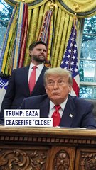 Trump Predicts Gaza Ceasefire Could Happen Within a Week ✨