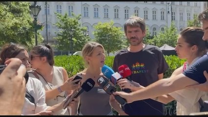 Díaz denuncia en Budapest la vulneración de derechos fundamentales por extrema derecha europea