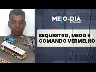 Sequestrador de ônibus no RJ é ligado ao Comando Vermelho, segundo a Polícia