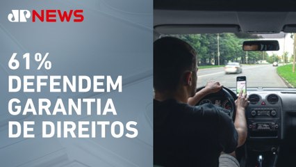 IPEC: 85% dos brasileiros querem regulamentação de trabalho por app