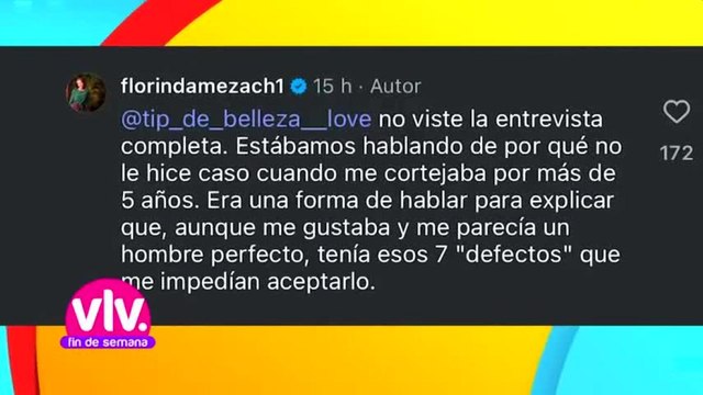 Florinda Meza se defiende tras polémica entrevista