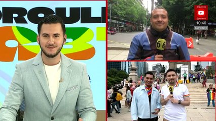 Con orgullo y colores, comunidad LGBTIQ+ se reúne en el Ángel