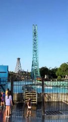 Kid knocked down by Texas' Aquaman Power Wave.