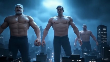 Gigantes da destruição, Esquerda a Liga da Injustiça #2026 #destruição #direita #esquerda