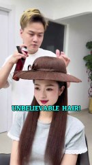Hair Today, Hat Tomorrow! 🤯 You Won't Believe This Hairstyle!