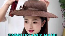 Hair Today, Hat Tomorrow! 🤯 You Won't Believe This Hairstyle!