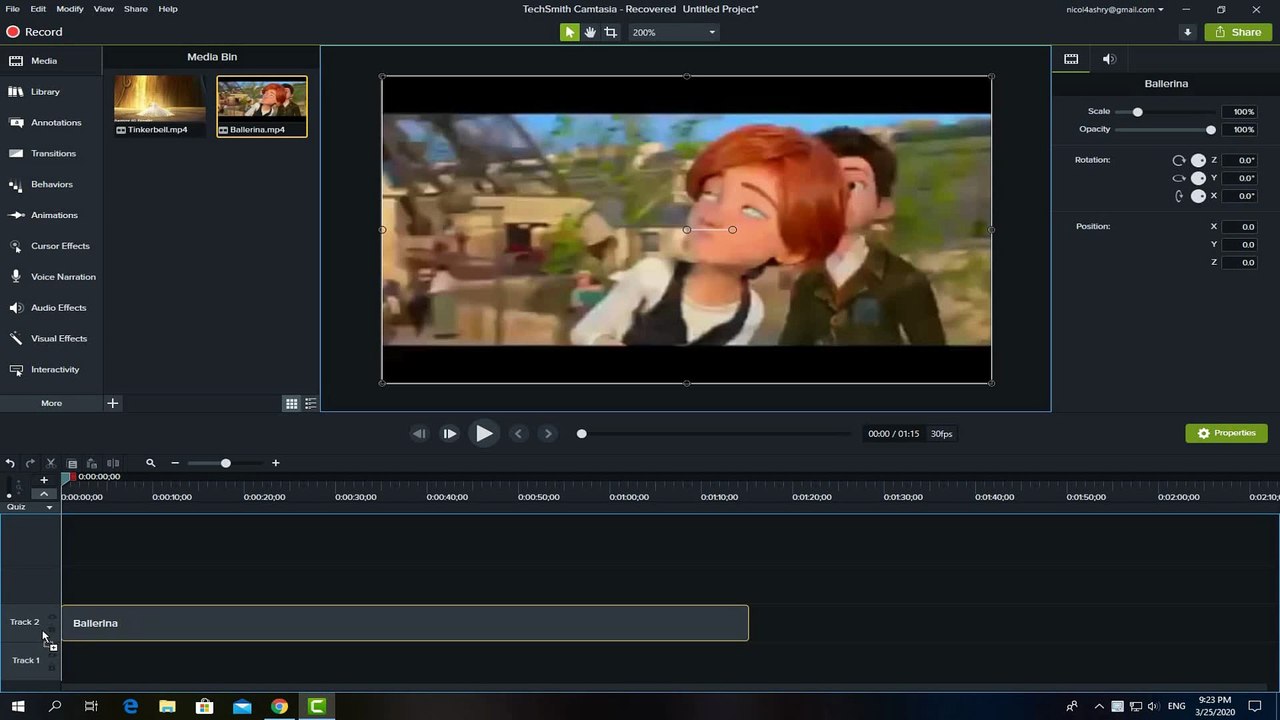 Adding device frame in Camtasia Studio