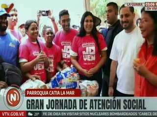 La Guaira | Autoridades nacionales supervisan la "Gran Jornada de Atención Social" en Catia la Mar